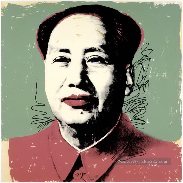 毛沢東 2 アンディ・ウォーホル油絵